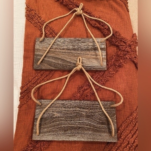 Urban Outfitters Wall Decor Boho Rustic Wall Hanging Wood Floating